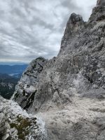 Links aussen der Goličica-Turm 2078, oben der Teufelsstock 2237