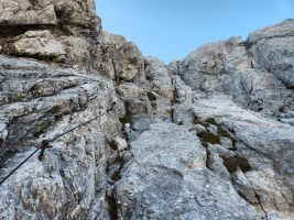 Zweitletzter steiler Abstieg