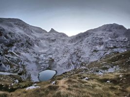 Der untere See mit dem Stenar darüber