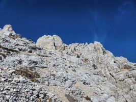 Schlussaufstieg nochmals etwas kraxelig