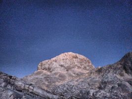 Schon bald werden die Stern herauskommen.