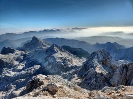 Blick zurück zur Hütte