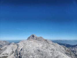 Noch ein letzter Blick zurück zum Triglav