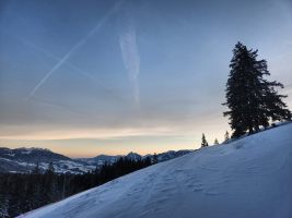 Kalter Start auf der Mörlialp