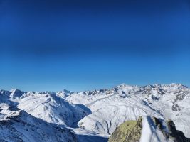 Muttenhorn, Stotzige Firsten, Finsteraarhorn, Galenstock etc.