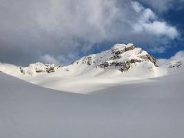 Brunni- und Blackenstock frisch verschneit