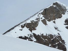 Schlussaufstieg auf den URS