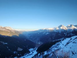 Vorderrheintal bis nach Chur hinunter