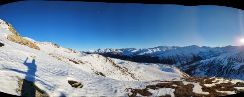 Ein Hauch von Winterbergsteigen