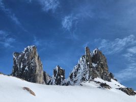 Winter trifft auf Frühling