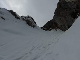 Letzter Firnaufstieg