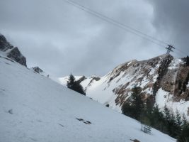 Erster Blick zur Klimsenkapelle unter dem Nauen