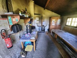 Chalet du Gralet: Küche