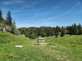 Das Wichtigste beim Chalet du Gralet: Der Brunnen!
