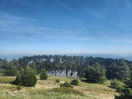 Und immer im Angesicht der Savoyer Alpen