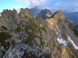 Weiterweg bis zum Jakobiger und weiter zum Chapferplanggstock
