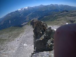 Rückblick auf eine der drei Abeilstellen