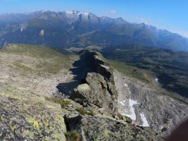 Der lange Ausläufer des Südgrats