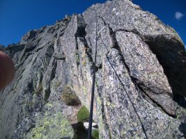 Letzte tolle Kletterstelle