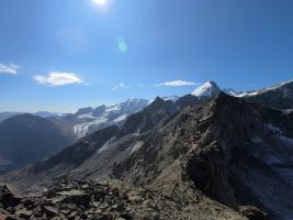Piz Boval schon weit weg