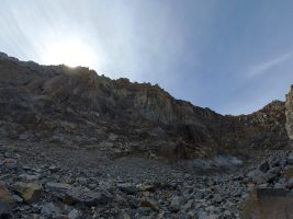 Imposante Mauer: Portjenhorn